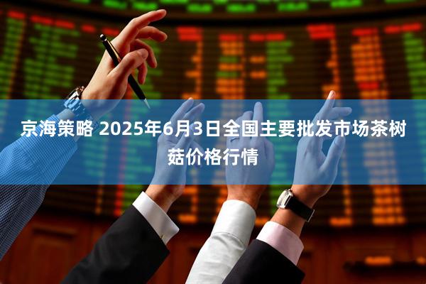 京海策略 2025年6月3日全国主要批发市场茶树菇价格行情