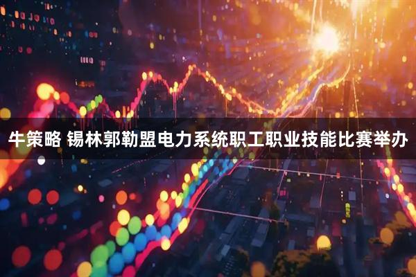 牛策略 锡林郭勒盟电力系统职工职业技能比赛举办